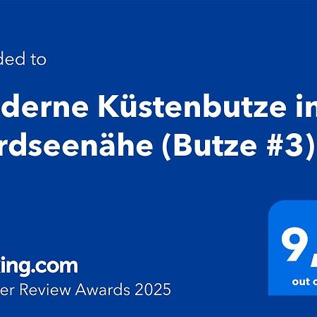 Moderne Kuestenbutze In Nordseenaehe Mildstedt Eksteriør bilde